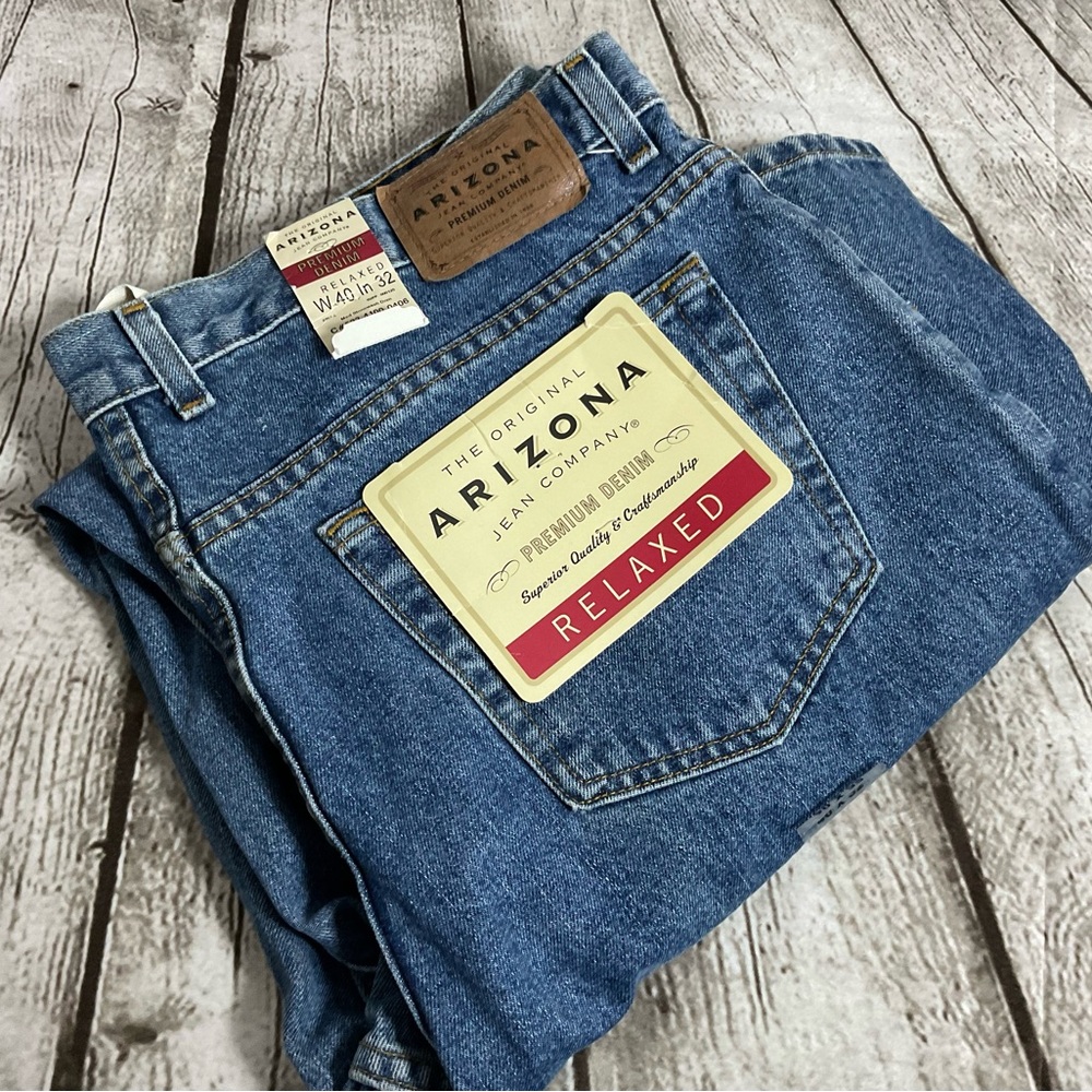 Arizona Jean Company Men's Relaxed Denim Jeans
